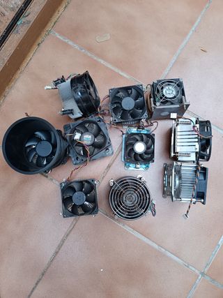 Disipadores CPU usados - 8 uds