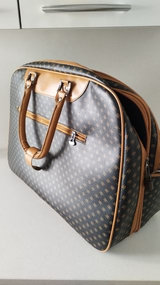 Bolso & neceser marrones nuevos