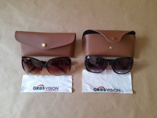 Gafas sol Grosvision - Marrón y negro.