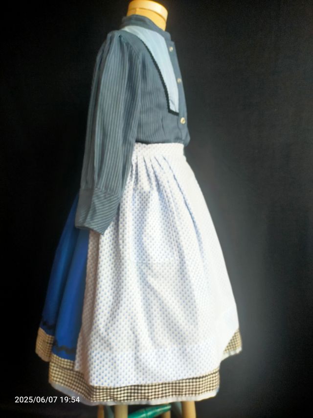 Vestido de baserritarra 4 años