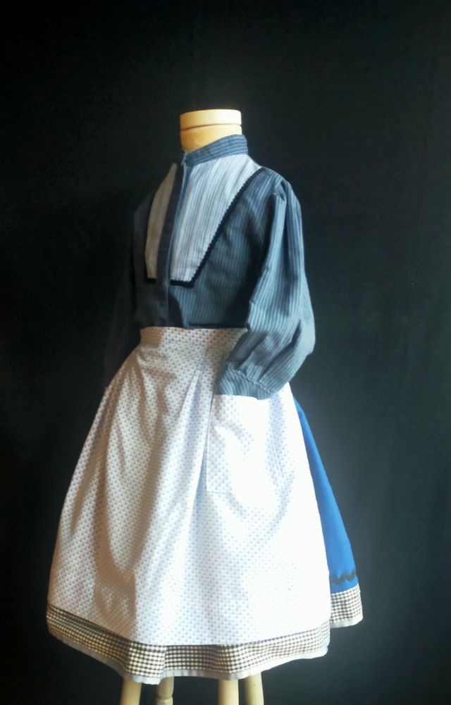 Vestido de baserritarra 4 años