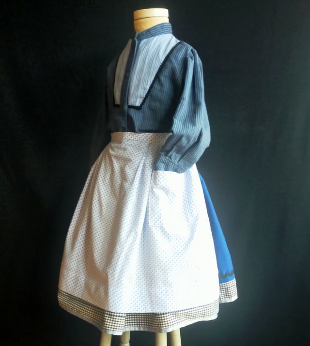 Vestido de baserritarra 4 años