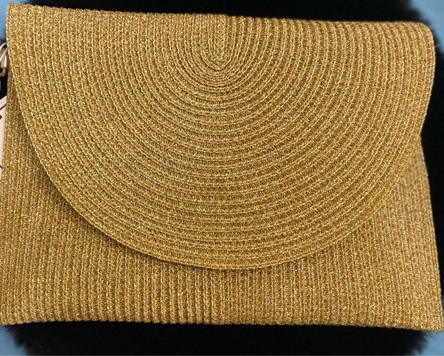 Bolso J.S Ondo dorado