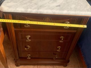 Dormitorio Caoba + Lámparas