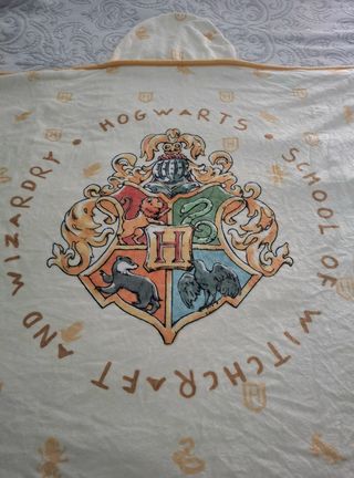 Manta-capa Harry Potter Hogwarts