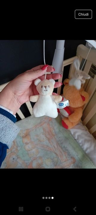 Giostrina Chicco culla neonato