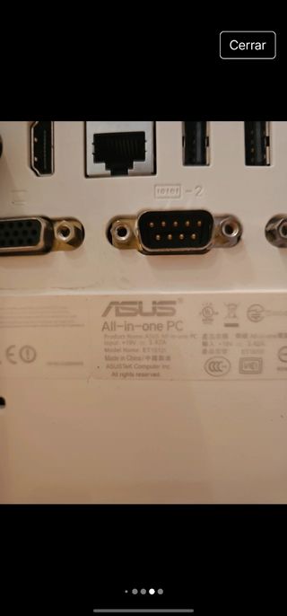 Asus All in One blanco