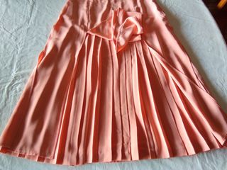Falda PLISADA SALMÓN faldas vestidos vaqueros 