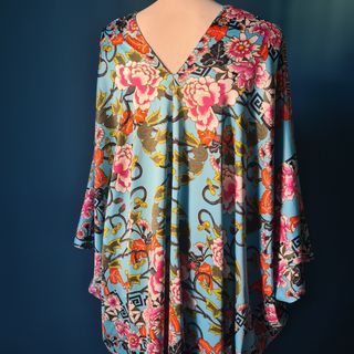 Caftano Natori - Blu Arancio