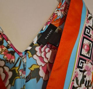 Caftano Natori - Blu Arancio