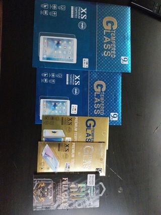 Protectores Cristal templado ipada , iPhone y andr