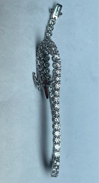 Pulsera riviere de oro/brillantes 4.64 cts 