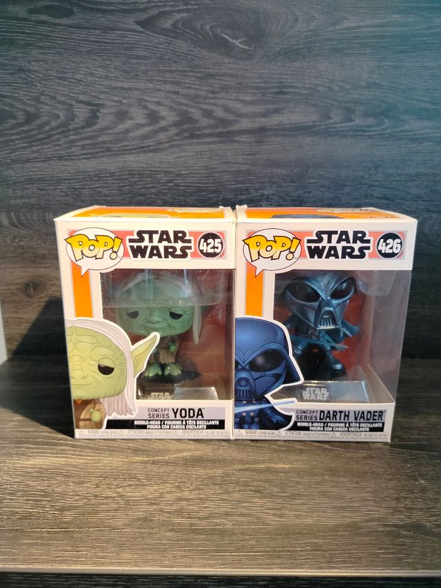 2 Funko Pop Star Wars