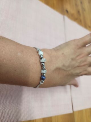 Pulsera Plata - Cristales