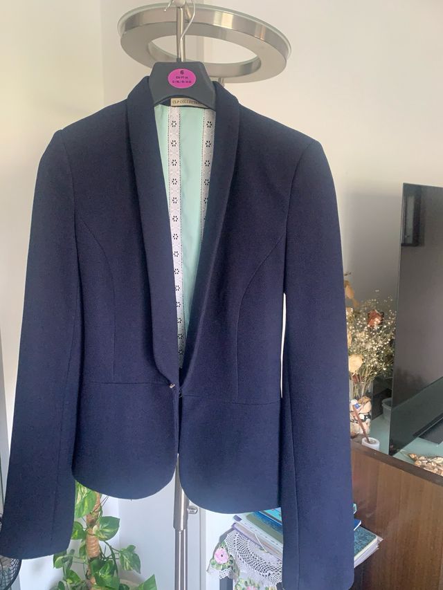 Chaqueta Blazer Azul Marino