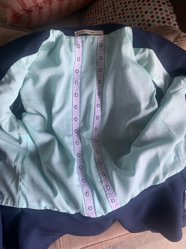 Chaqueta Blazer Azul Marino