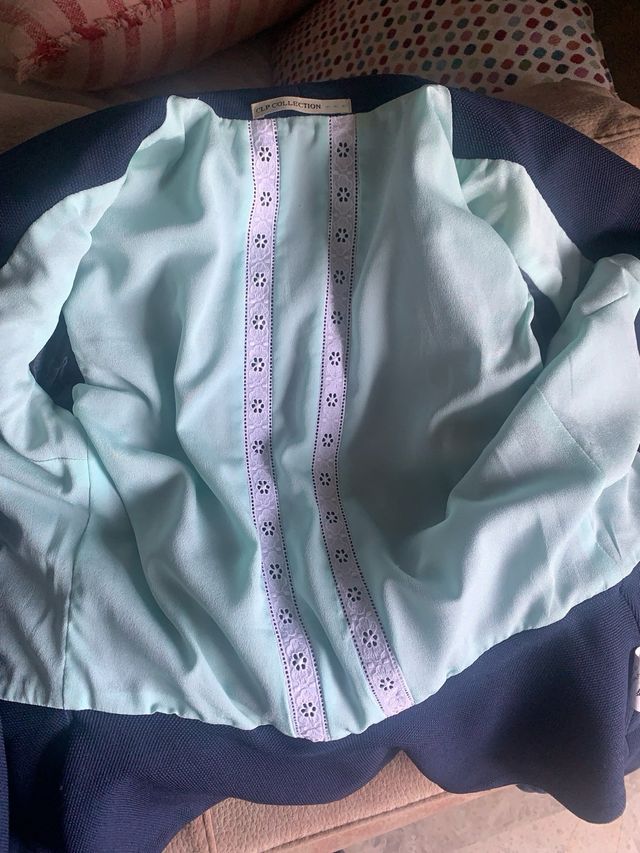 Chaqueta Blazer Azul Marino