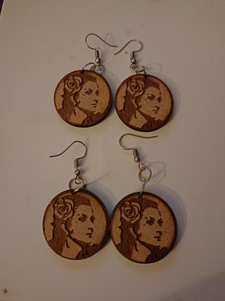 Pendientes Lola Flores - Madera
Los Dos pares 4€