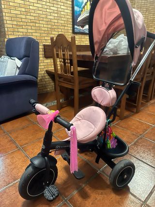 Triciclo Kinderkraft rosa