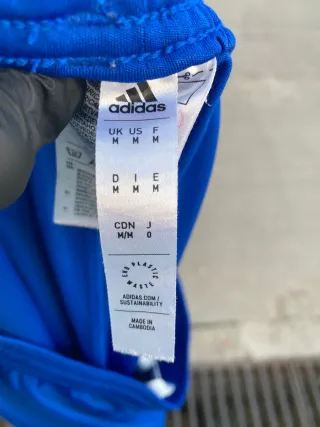 Shorts Adidas azul talla M