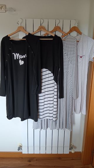 4 Camisones premamá y lactancia