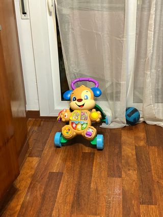Caminador andador musical cachorro Fisher Price