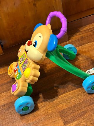 Caminador andador musical cachorro Fisher Price