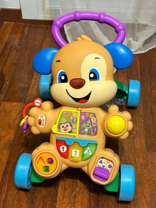 Caminador andador musical cachorro Fisher Price