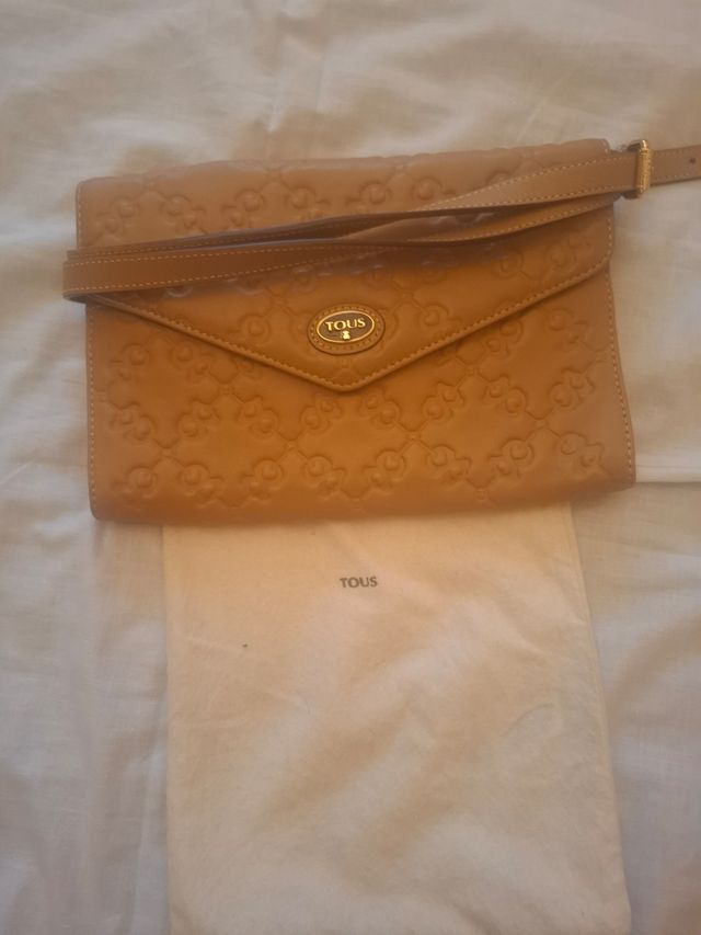 Bolso Tous bandolera beige