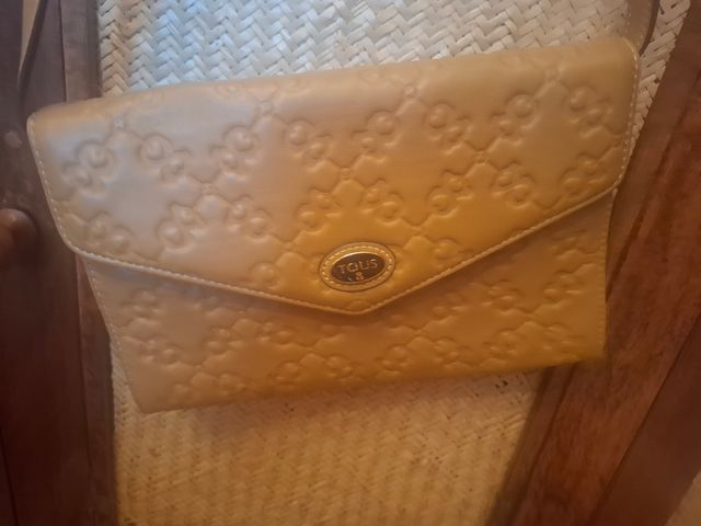 Bolso Tous bandolera beige