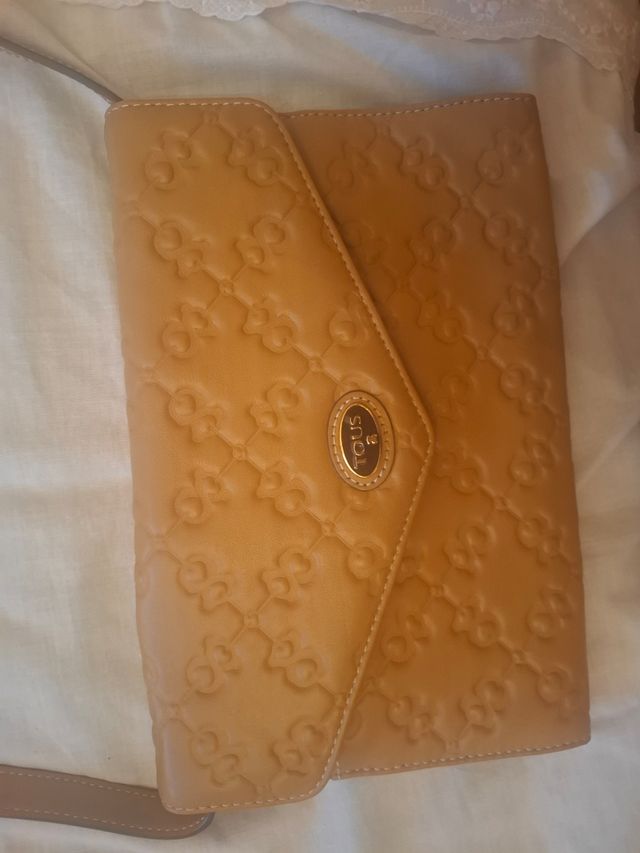 Bolso Tous bandolera beige