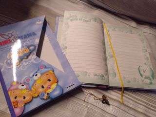 Set escritorio y diario infantiles