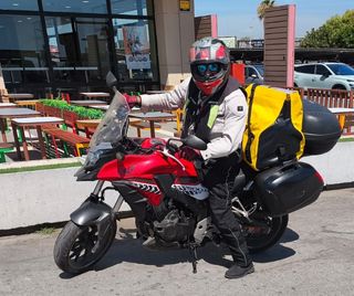 Honda CB500X roja deslimitada + Maletas REBAJADA!!