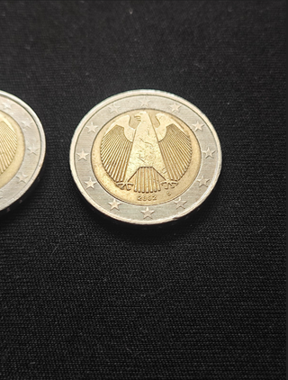 Monedas de 2 Euros Alemanas del año 2002