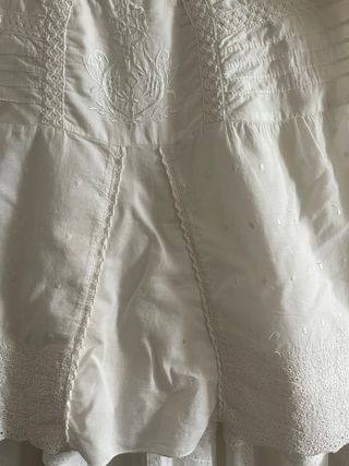 Vestido ibicenco blanco - Talla M/L