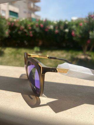 Gafas de sol Oakley de mujer - Azul y marrón