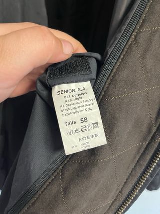 Chaqueta Olloqui Hombre XXL - Negra
