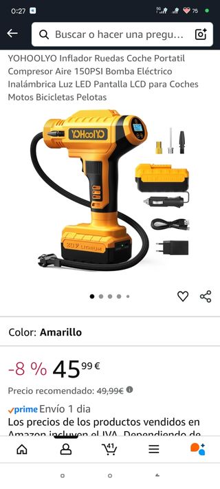 Inflador YOHOOLYO 150PSI