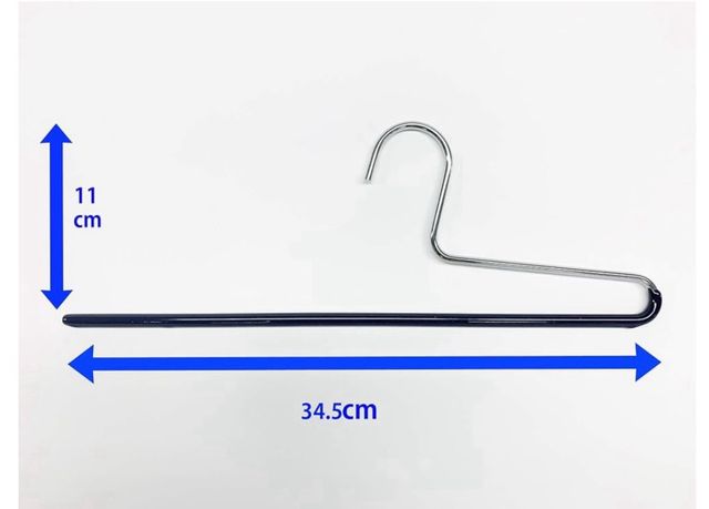 40 Perchas Antideslizantes Metal