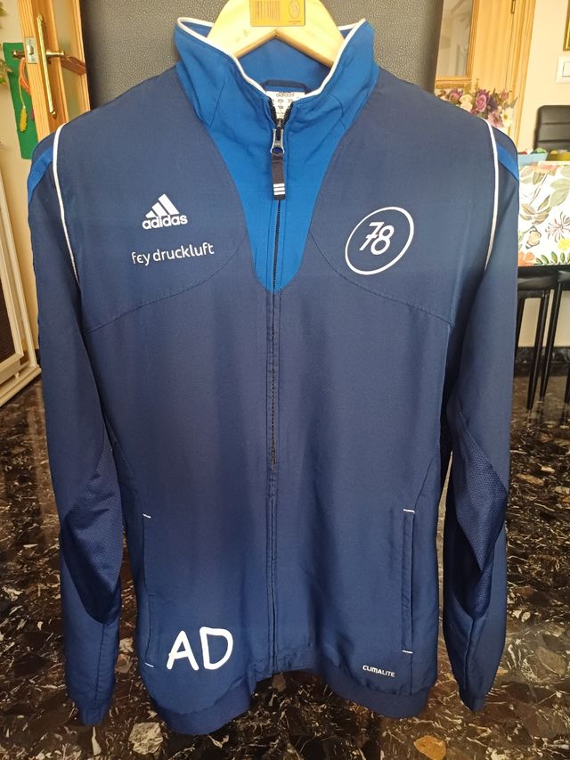 Chaqueta Adidas Climalite azul
