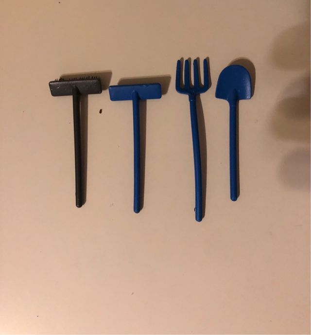 Mini herramientas Playmobil jardineria