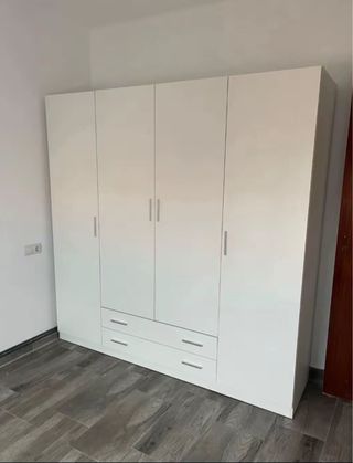 Armario 4 puertas blanco