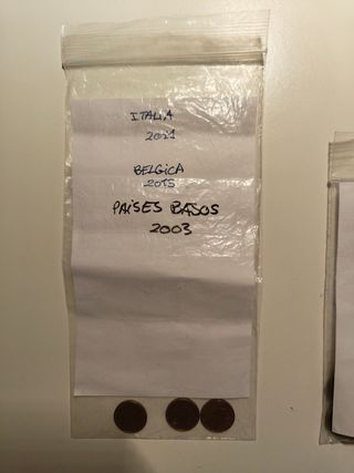 Monedas 1c España 2003-2019