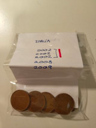 Monedas 1c España 2003-2019