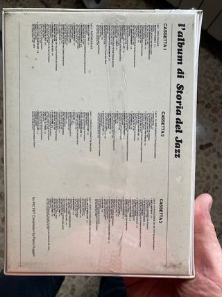 STORIA DEL JAZZ " COFANETTO 3 CASSETTE "