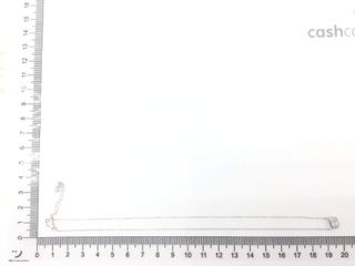 collar plata 925mm con piedra con circonita 19 5cm