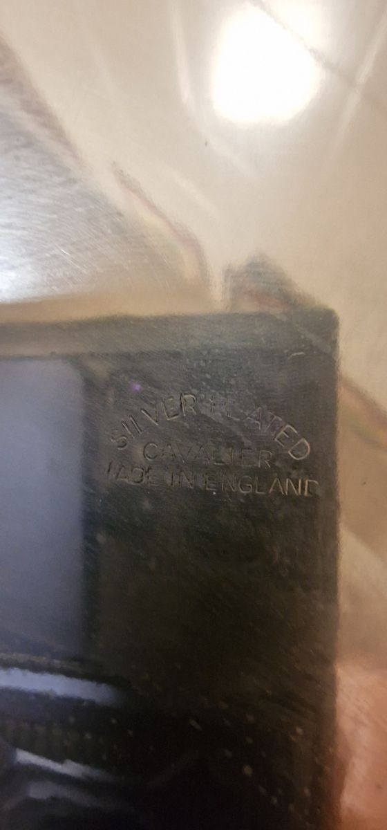 Bandeja plateada antigua