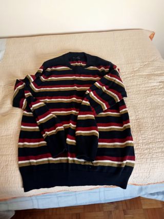 Jersey Sfera Men rayas multicolor talla M
