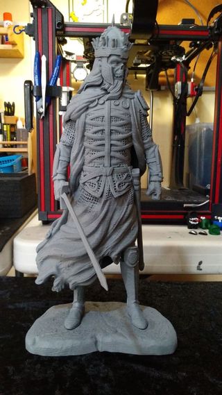 Rey de Los Muertos Señor de Los Anillos Pintada