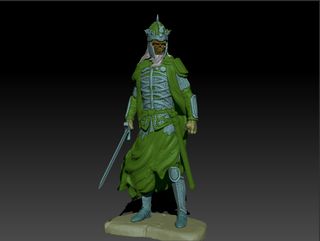 Rey de Los Muertos Señor de Los Anillos Pintada